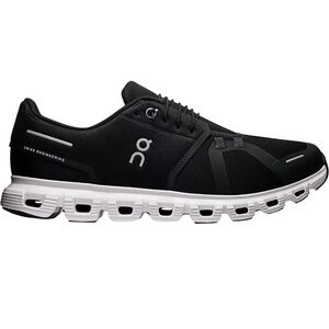 On Running cloud 6 Black and White Athletic Shoes sneaker,  running very soft